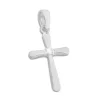 Anhänger Für Kinder|Anhänger Für Damen|Elfen Schmuck Anhänger glänzendes Kreuz mit Zirkonia 925 Silber