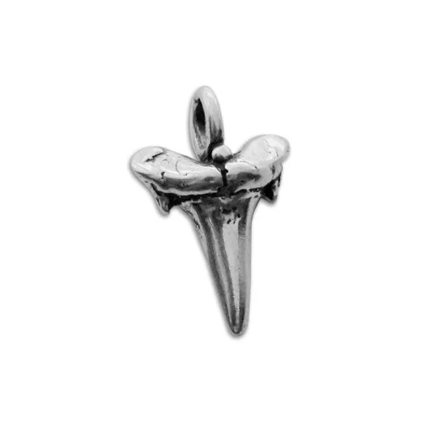 Anhänger Für Herren|Silber Anhänger|Elfen Schmuck Anhänger Haizahn 925 Silber