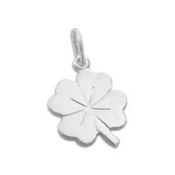 Anhänger Für Damen|Silber Anhänger|Elfen Schmuck Anhänger Kleeblatt 925 Silber Glücksbringer