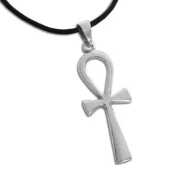 Anhänger Für Herren|Anhänger Für Damen|Elfen Schmuck Ankh Kette 925 Silber