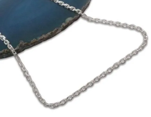 Damenarmbänder|Weitere Armbänder|Elfen Schmuck Armband Ankerkette 925 Silber 2 mm 19 cm