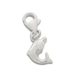 Silber Charms|Elfen Schmuck Charm Anhänger Delphin 925 Silber