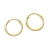 Creolen|Creolen|Elfen Schmuck Creolen 333 Gold 15 mm