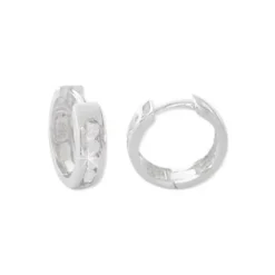 Klapp-creolen|Klapp-creolen|Elfen Schmuck Creolen mit weißen Strass Steinen 925 Silber