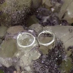 Creolen|Creolen|Elfen Schmuck Creolen 925 Silber 8 mm
