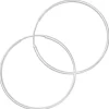 Creolen|Silber Creolen|Elfen Schmuck Creolen 925 Silber 70 x 1,2 mm