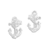 Ohrstecker|Silber Ohrstecker|Elfen Schmuck Damen Ohrringe Anker mit Seil 925 Silber