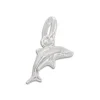 Anhänger Für Kinder|Anhänger Für Damen|Elfen Schmuck Delphin Anhänger 925 Silber
