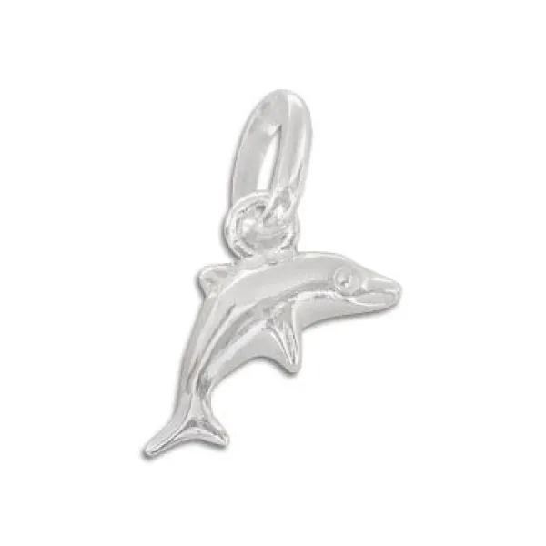 Anhänger Für Kinder|Anhänger Für Damen|Elfen Schmuck Delphin Anhänger 925 Silber
