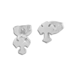Ohrstecker|Ohrstecker|Elfen Schmuck Edelstahl Ohrringe Kreuz