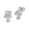 Ohrstecker|Ohrstecker|Elfen Schmuck Edelstahl Ohrringe Kreuz groß
