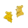 Ohrstecker|Ohrstecker|Elfen Schmuck Edelstahl Ohrringe Ohrstecker Koala goldfarben