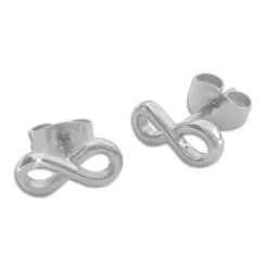 Ohrstecker|Ohrstecker|Elfen Schmuck Edelstahl Ohrstecker Unendlichkeit