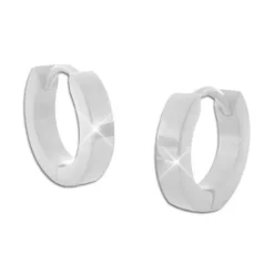 Klapp-creolen|Klapp-creolen|Elfen Schmuck Glänzende Edelstahl Klapp-Creolen 13 x 3 mm