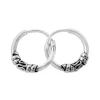 Creolen|Creolen|Elfen Schmuck Gothic Creolen 925 Silber 12 mm