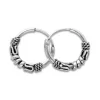 Creolen|Creolen|Elfen Schmuck Gothicschmuck Creolen 925 Silber 12 mm