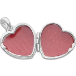 Anhänger Für Kinder|Anhänger Für Damen|Elfen Schmuck Herz Medaillon Anhänger Engelsflügel Federn 925 Silber
