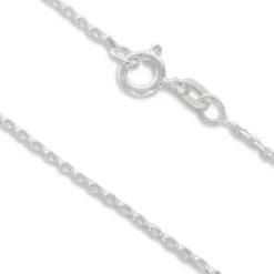 Kinderketten|Ankerketten|Elfen Schmuck Kette für Kinder Anker-Design 925 Silber 1,3 mm 38 cm