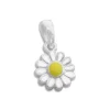 Anhänger Für Kinder|Silber Anhänger|Elfen Schmuck Kinderanhänger Gänseblümchen Anhänger 925 Silber