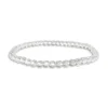 Damenarmbänder|Kugelarmbänder|Elfen Schmuck Kleines Kugel-Armband Bergkristall 4 mm 18,5 cm