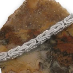Herrenarmbänder|Damenarmbänder|Elfen Schmuck Königsketten Armband 925 Silber 3 mm 19 cm