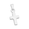 Anhänger Für Kinder|Anhänger Für Damen|Elfen Schmuck Kreuz Anhänger massiv und glänzend 925 Silber