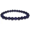 Damenarmbänder|Kugelarmbänder|Elfen Schmuck Kugelarmband Blaufluss 8 mm 19 cm