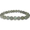 Damenarmbänder|Kugelarmbänder|Elfen Schmuck Kugelarmband Labradorit 8 mm 19,5 cm