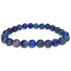 Herrenarmbänder|Damenarmbänder|Elfen Schmuck Kugelarmband Lapislazuli 8 mm 19,5 cm