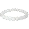 Damenarmbänder|Kugelarmbänder|Elfen Schmuck Kugelarmband Mondstein weißer Labradorit 8 mm 19 cm