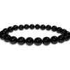 Herrenarmbänder|Damenarmbänder|Elfen Schmuck Kugelarmband Onyx 8 mm 19,5 cm