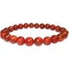 Damenarmbänder|Kugelarmbänder|Elfen Schmuck Kugelarmband Schaumkoralle 8 mm 19 cm