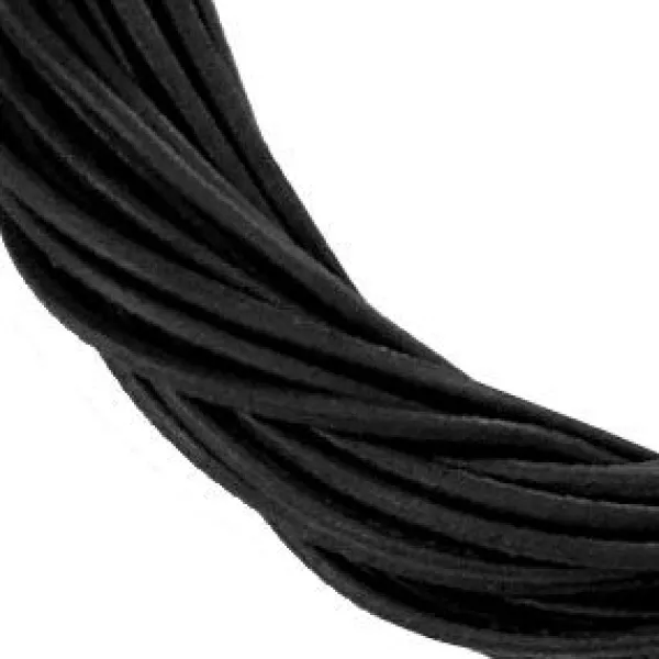 Herrenketten|Damenketten|Elfen Schmuck Lederband schwarz 100 cm