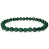 Damenarmbänder|Kugelarmbänder|Elfen Schmuck Malachit Kugel Armband 6 mm 19 cm