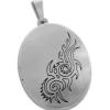Anhänger Für Herren|Edelstahl Anhänger|Elfen Schmuck Medaillon Anhänger für Herren Tribal Edelstahl