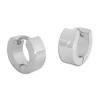 Klapp-creolen|Klapp-creolen|Elfen Schmuck Mini Klapp-Creolen Edelstahl glänzend 10 x 4 mm
