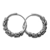 Creolen|Creolen|Elfen Schmuck 14 mm Gothicschmuck Kreolen 925 Silber