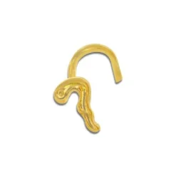 Weiterer Damenschmuck|Elfen Schmuck Nasenstecker mit Schlange 333 Gold