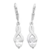 Ohrhänger|Silber Ohrhänger|Elfen Schmuck Ohrringe für Damen mit Zirkonia 925 Silber