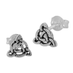 Ohrstecker|Ohrstecker|Elfen Schmuck Ohrstecker mit keltischen Knoten 925 Silber
