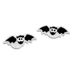 Ohrstecker|Silber Ohrstecker|Elfen Schmuck Ohrstecker schwarze Fledermaus 925 Silber