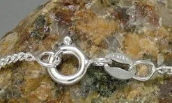 Damenketten|Panzerketten|Elfen Schmuck Panzerkette 925 Silber 1,7 mm 55 cm