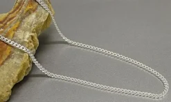 Damenketten|Panzerketten|Elfen Schmuck Panzerkette 925 Silber 1,7 mm 60 cm