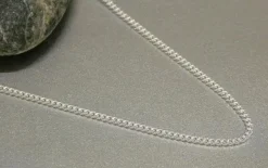 Damenketten|Panzerketten|Elfen Schmuck Panzerkette 925 Silber 1,4 mm 45 cm