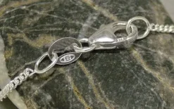 Kinderketten|Panzerketten|Elfen Schmuck Panzerkette 925 Silber 1,4 mm 36 cm