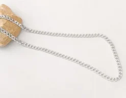 Herrenketten|Damenketten|Elfen Schmuck Panzerkette 925 Silber 3 mm 50 cm