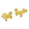 Ohrstecker|Elfen Schmuck Pferdchen Ohrringe 333 Gold