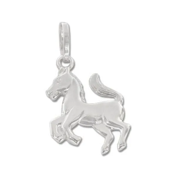 Anhänger Für Kinder|Silber Anhänger|Elfen Schmuck Pferde Anhänger 925 Silber