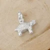 Anhänger Für Kinder|Silber Anhänger|Elfen Schmuck Schildkröten Anhänger 925 Silber