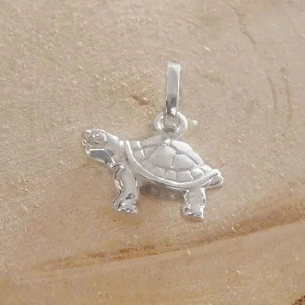 Anhänger Für Kinder|Silber Anhänger|Elfen Schmuck Schildkröten Anhänger 925 Silber